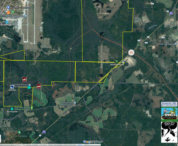 [Map: Lakeland Highway widening in ARWT]