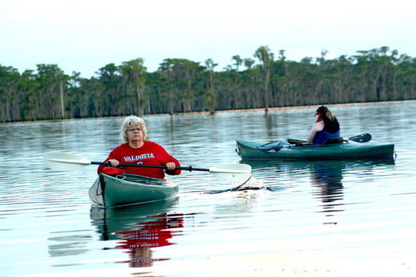 [Some of the paddlers who participated in the August 1st event at Banks Lake]