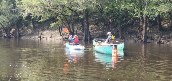 [Heading downstream, 10:12:04, 30.7119310, -83.4555100]