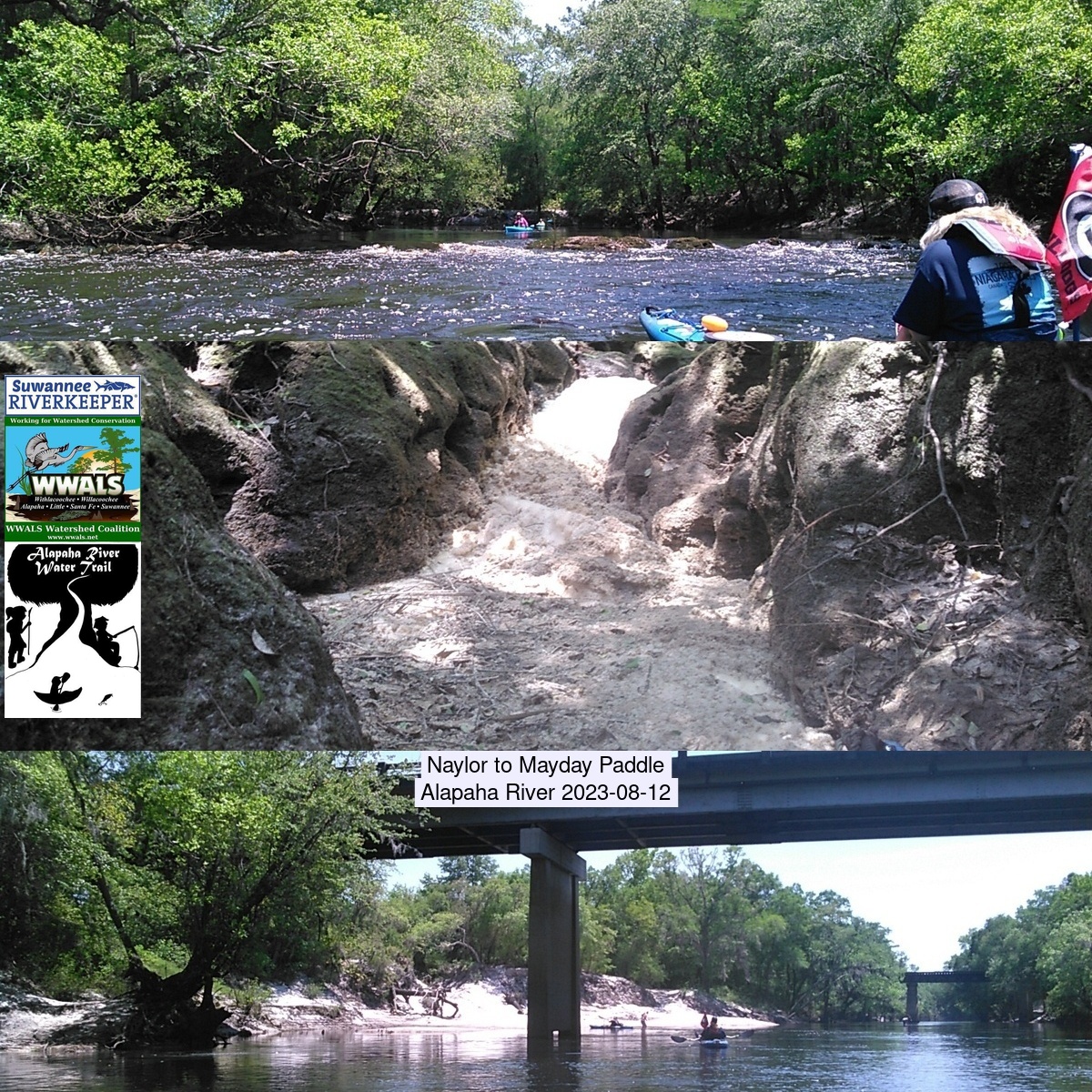 [River Bend Rapids, Foaming Cow Creek, Naylor Landing Sandhill 2016-05-07]