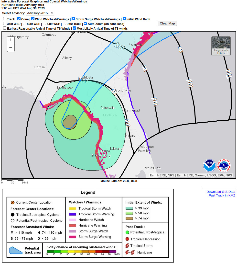 Tropical Storm Winds, NHS, 2023-08-30 05:00