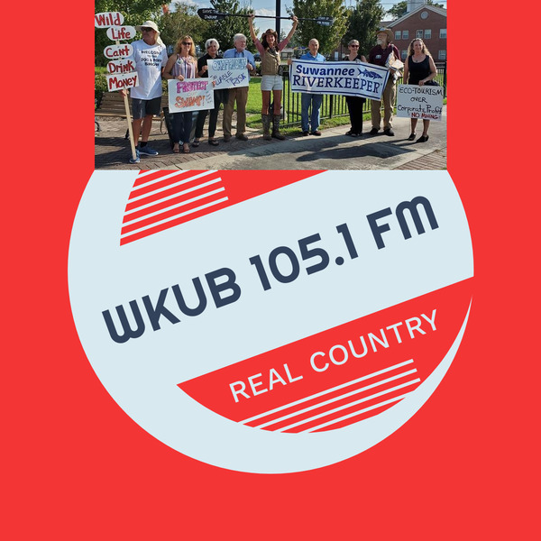 [Suwannee Riverkeeper against a strip mine too near the Okefenokee Swamp, on WKUB FM 2023-09-07]