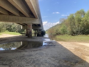 [Folsom Bridge Landing panorama, Little River @ GA 122 2023-09-07]