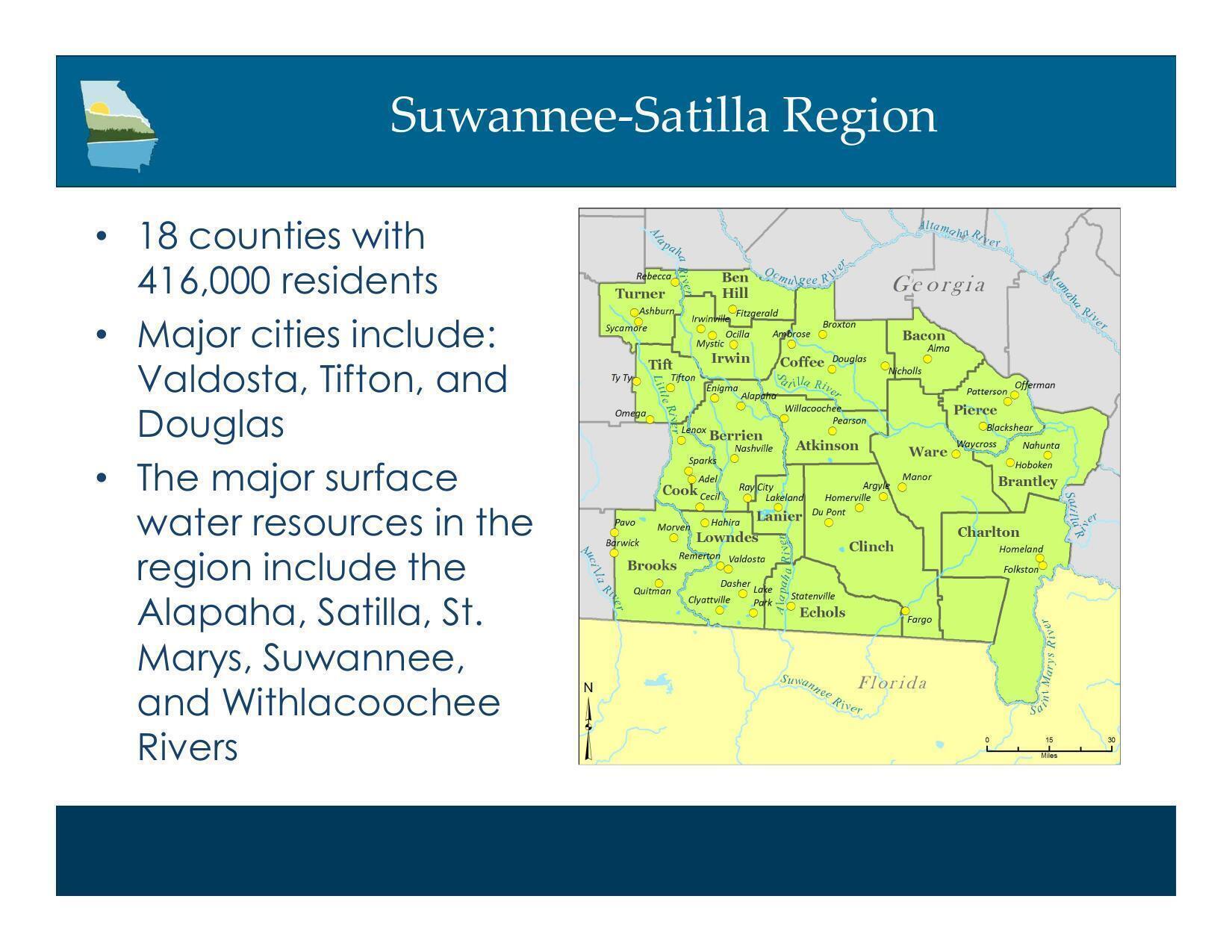 Suwannee-Satilla Region