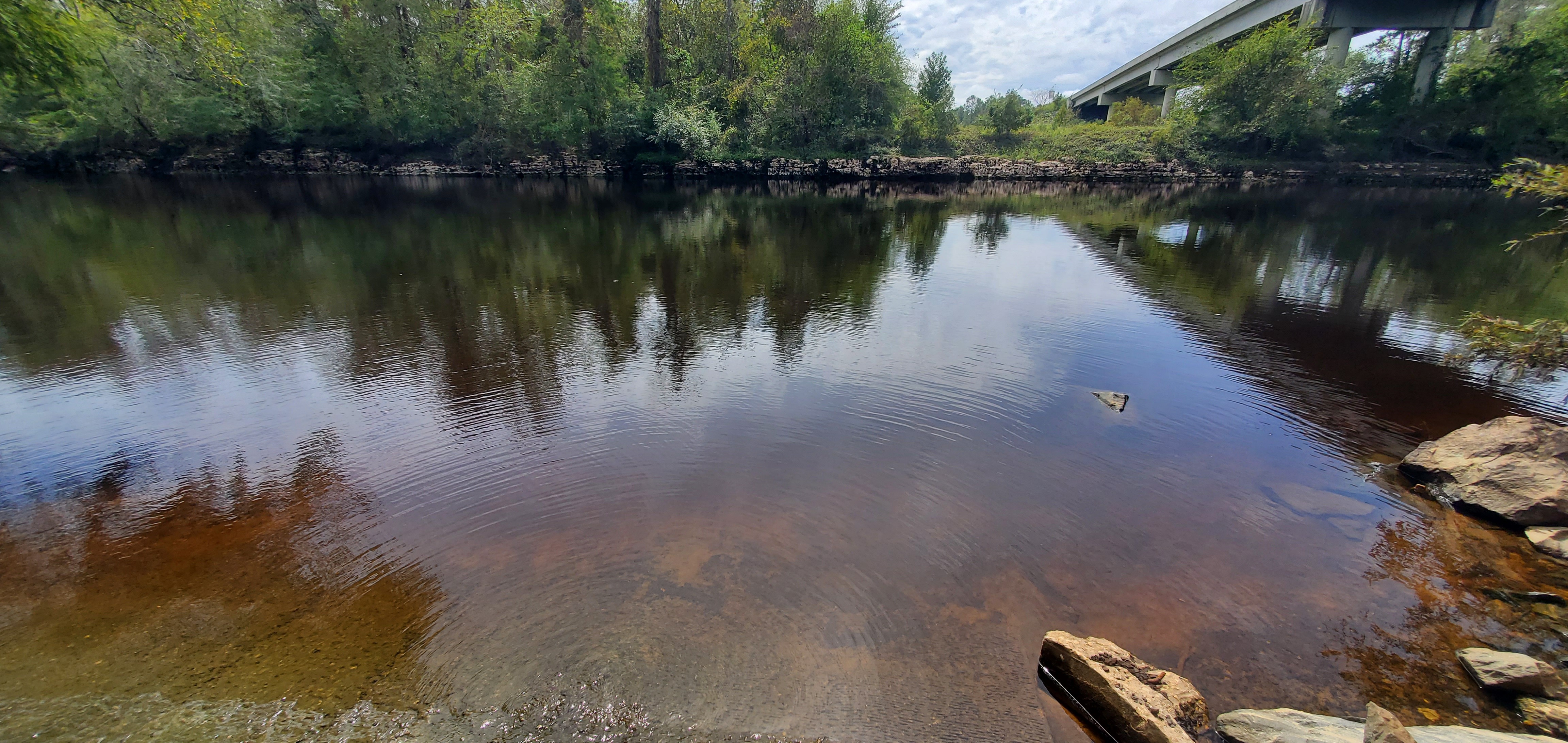 Across, State Line Boat Ramp @ GA 31, Withlacoochee River 2023-09-28, 13:17:12, 30.6356814, -83.3113831