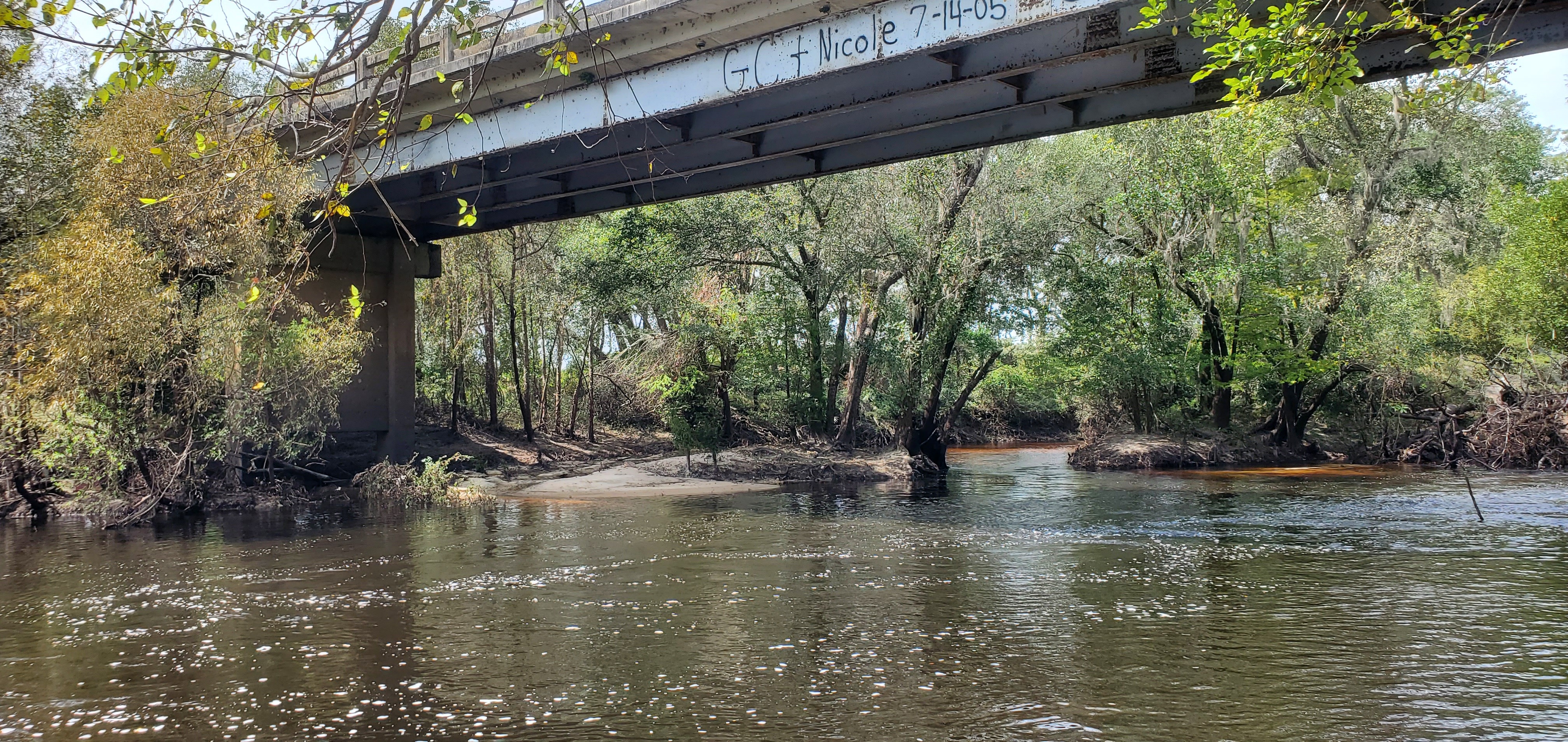 Across, Nankin Boat Ramp, Withlacoochee River, 2023-09-28, 13:41:03, 30.6748889, -83.3940256