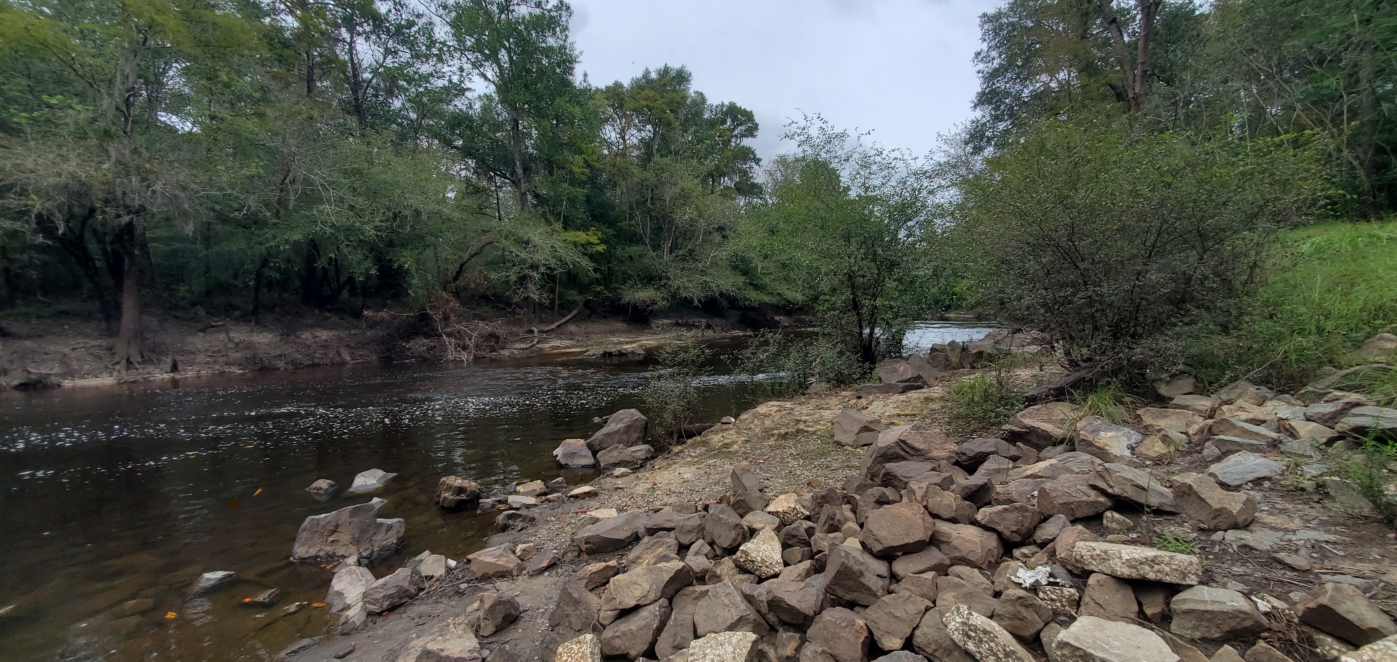 Upstream, Troupville Boat Ramp, Little River 2023-09-28, 14:46:21, 30.8513377, -83.3472013