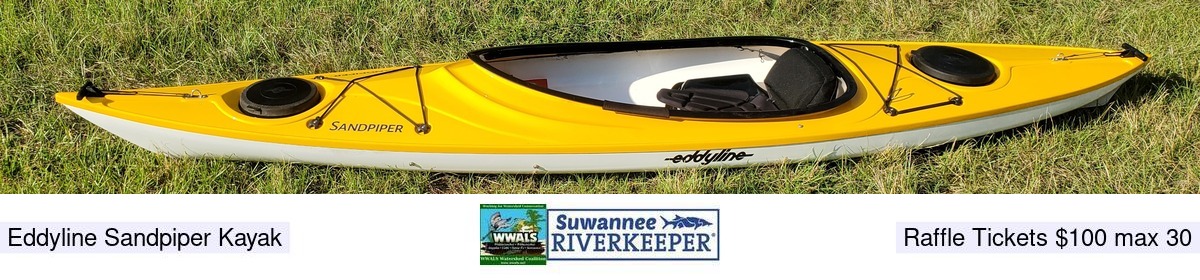 [Eddyline Sandpiper Kayak $100 Raffle Ticket max 30]