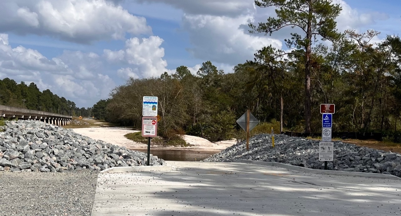 Lakeland Boat Ramp @ GA 122, Alapaha River 2023-10-05