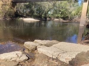 [Concrete, Nankin Boat Ramp, Withlacoochee River 2023-10-05]