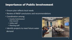 [Importance of Public Involvement]