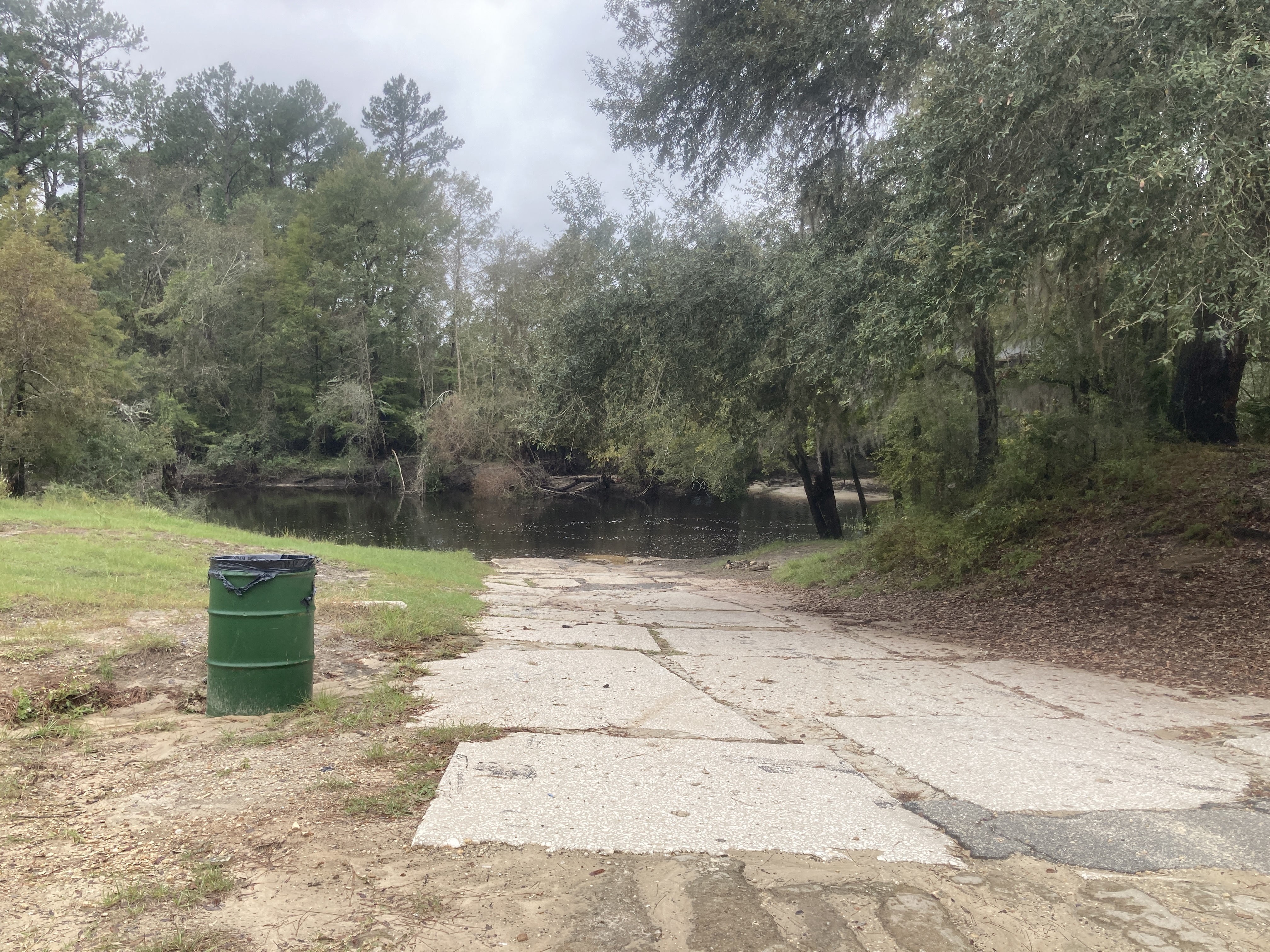 Nankin Boat Ramp, Withlacoochee River @ Clyattville-Nankin Road 2023-10-12