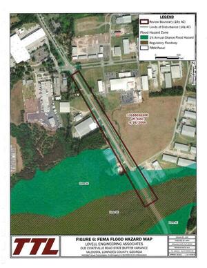 [FIGURE 6: FEMA FLOOD HAZARD MAP]