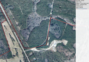 [Map: Superior Pine Products next to Suwannee River Eco-Lodge]