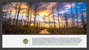 [For 77 years, the Okefenokee Swamp Park (OSP), Inc. a 501(c)(3) non-profit, in partnership with the Okefenokee National Wildlife Refuge (NWR) and the state of Georgia, has provided....]