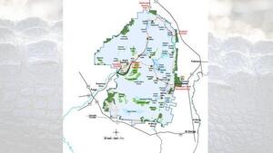 [Map: Okefenokee National Wildlife Refuge]