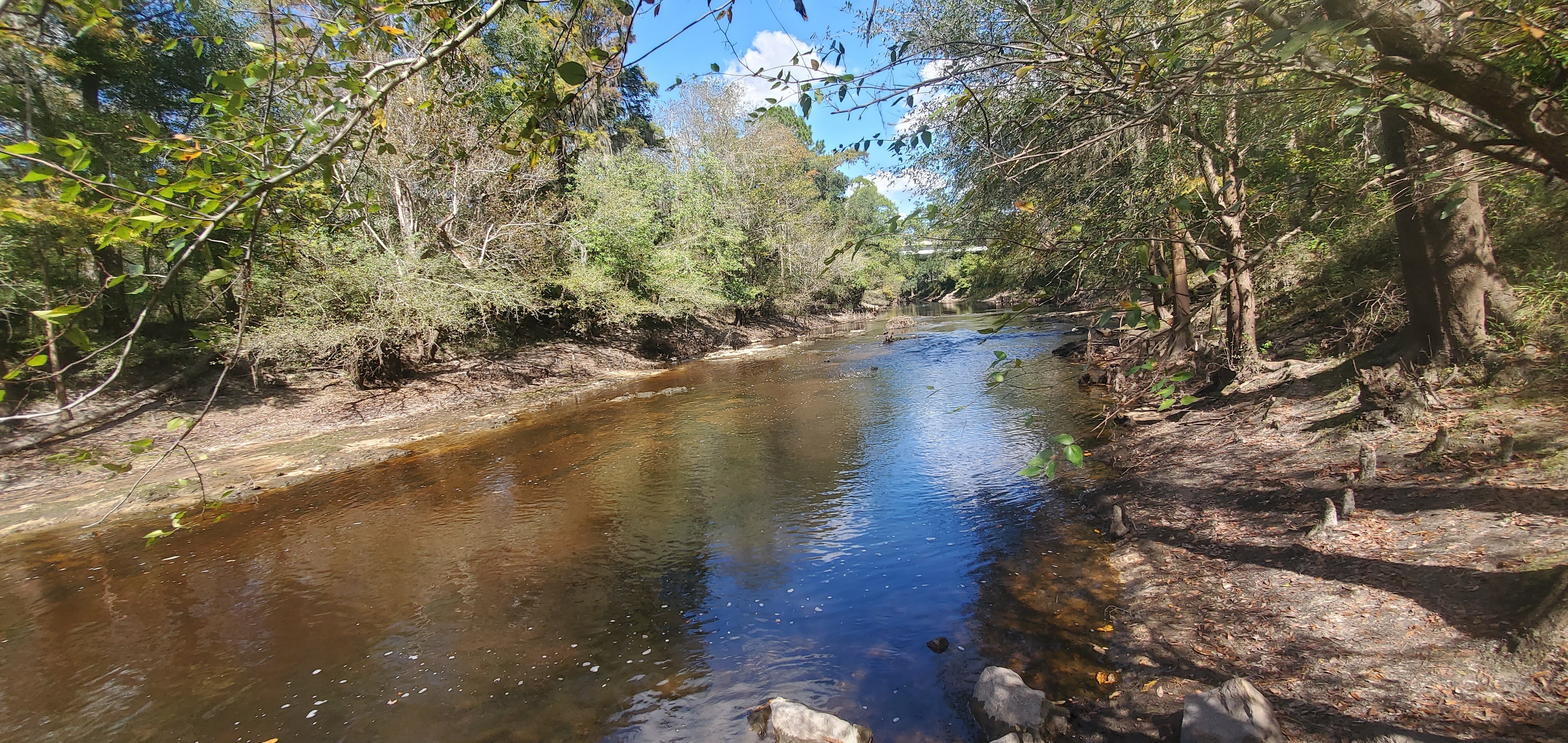 Troup Bridge, Troupville Boat Ramp, Little River 2023-10-19, 2023:10:19 13:54:18, 30.8515285, -83.3475360