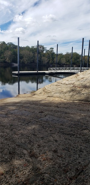 [Dock, Ivey Boat Ramp, Branford, Suwannee River 2023-10-19]