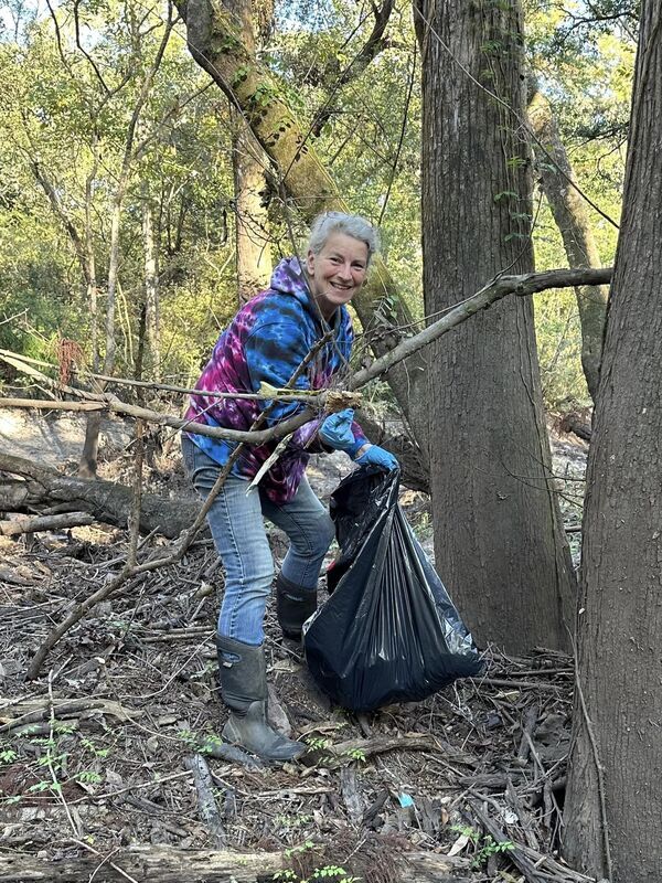 Gretchen Quarterman showing how it's done --Russell Allen McBride