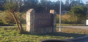 [Langdale Park entrance sign]