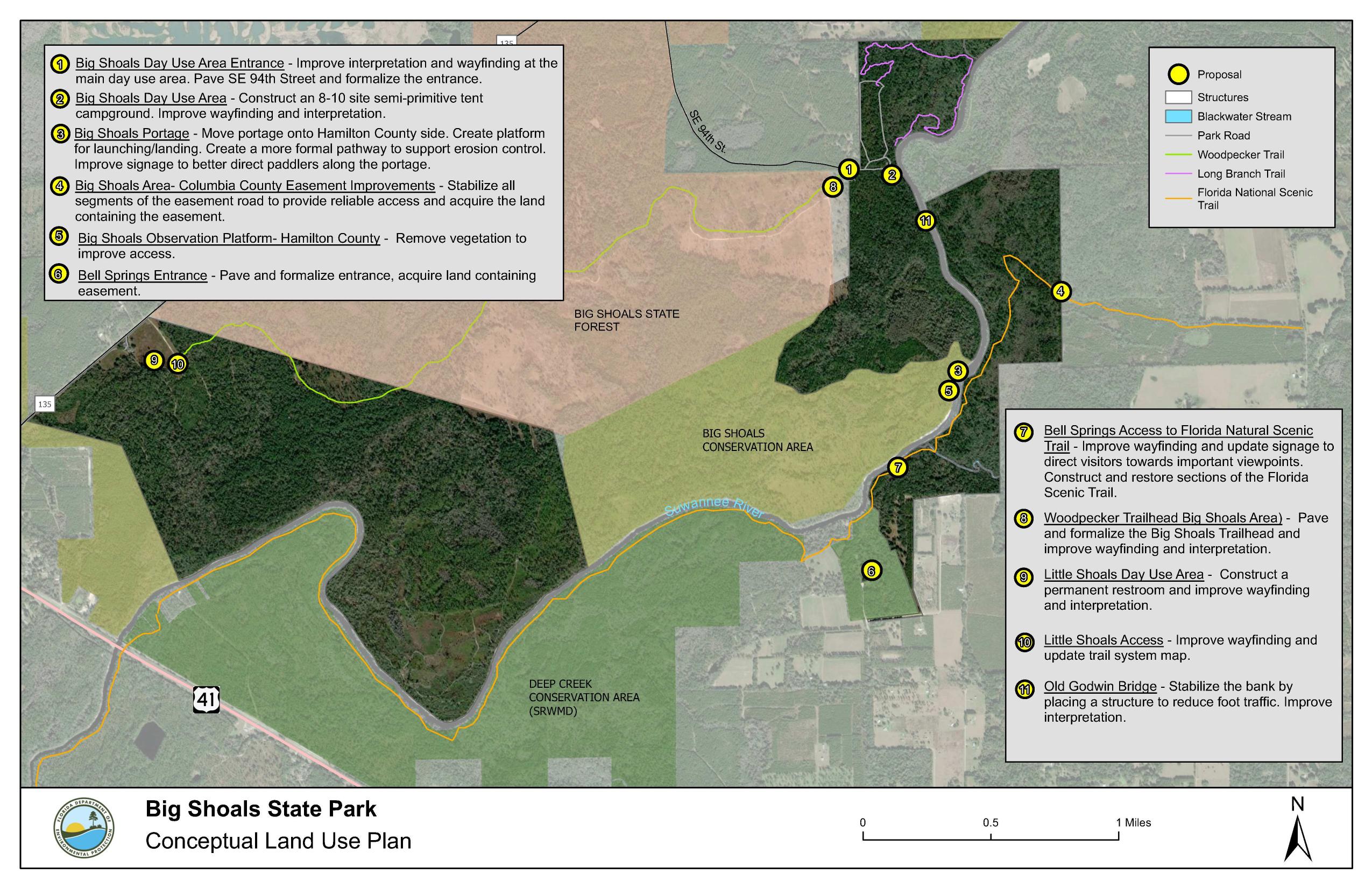 Conceptual Land Use Plan, Big Shoals Maps Page 4