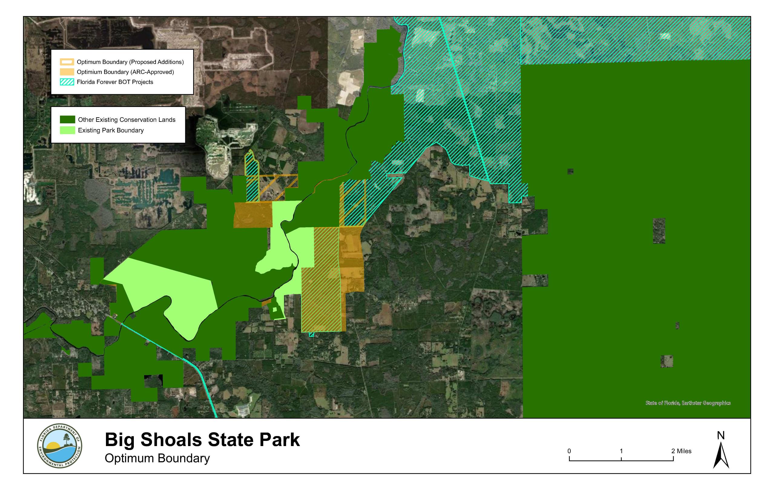 Optimum Boundary, Big Shoals Maps Page 5