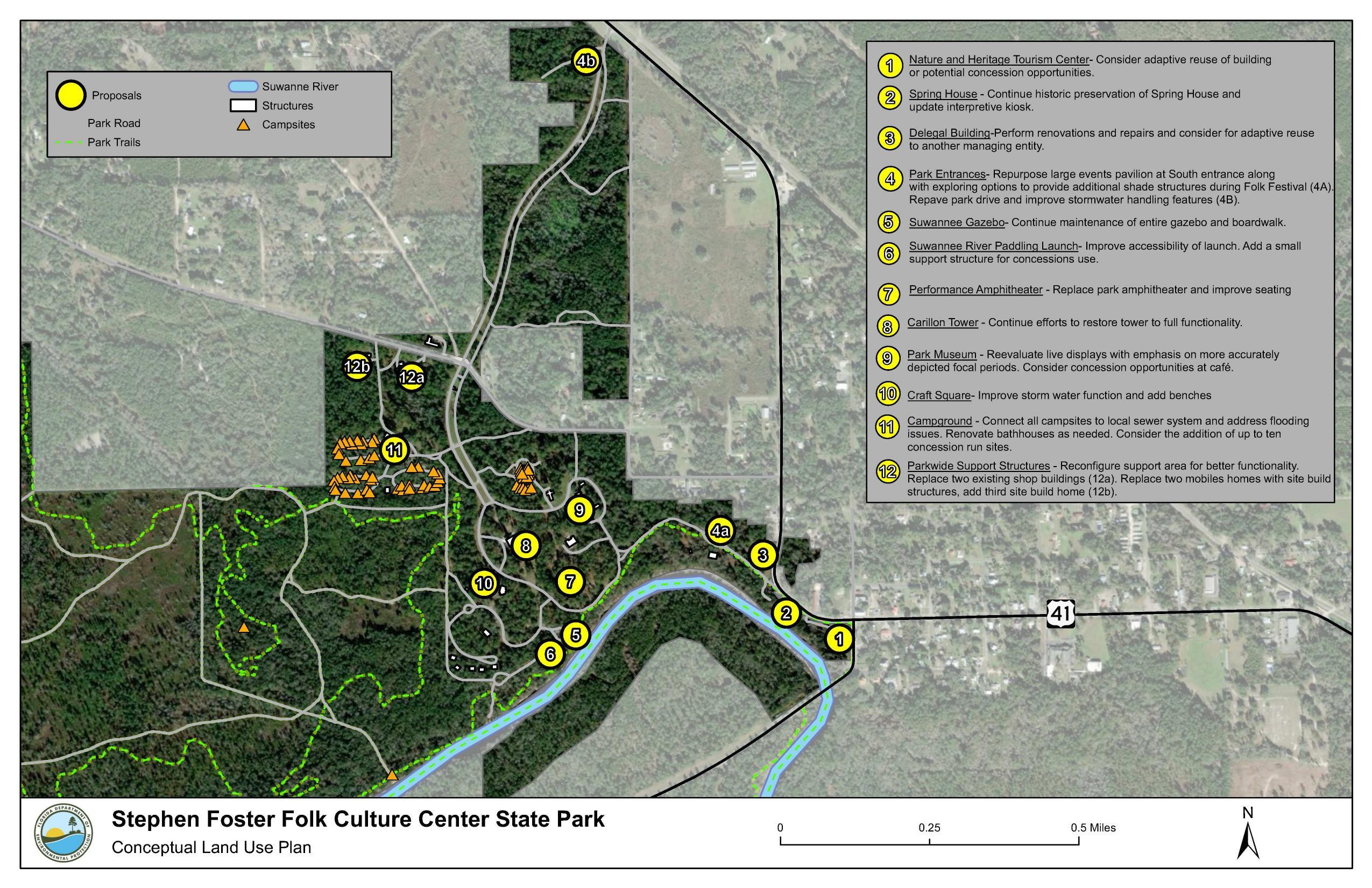 Conceptual Land Use Plan, Stephen Foster Maps Page 4