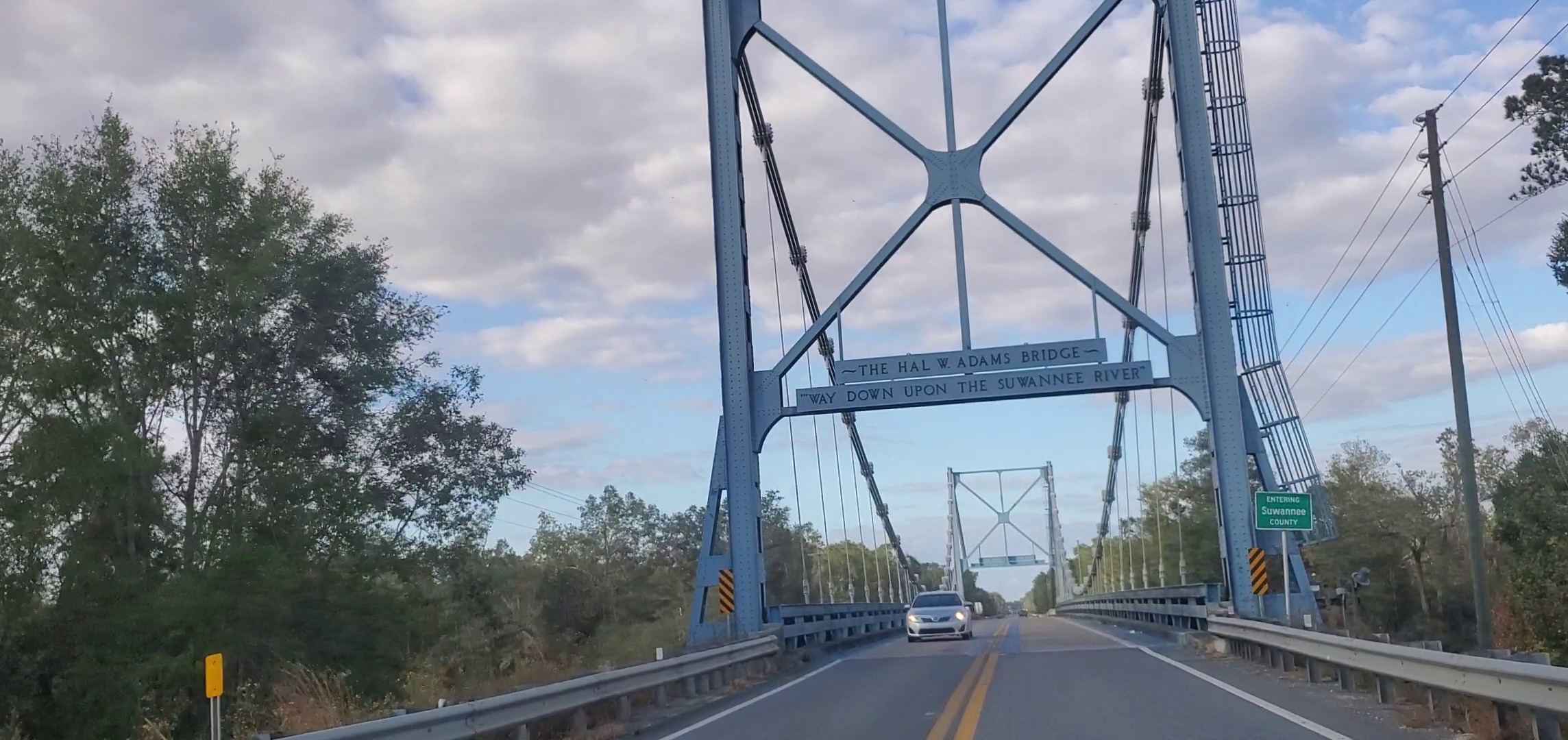 Hal W. Adams Bridge, Way Down Upon the Suwannee River