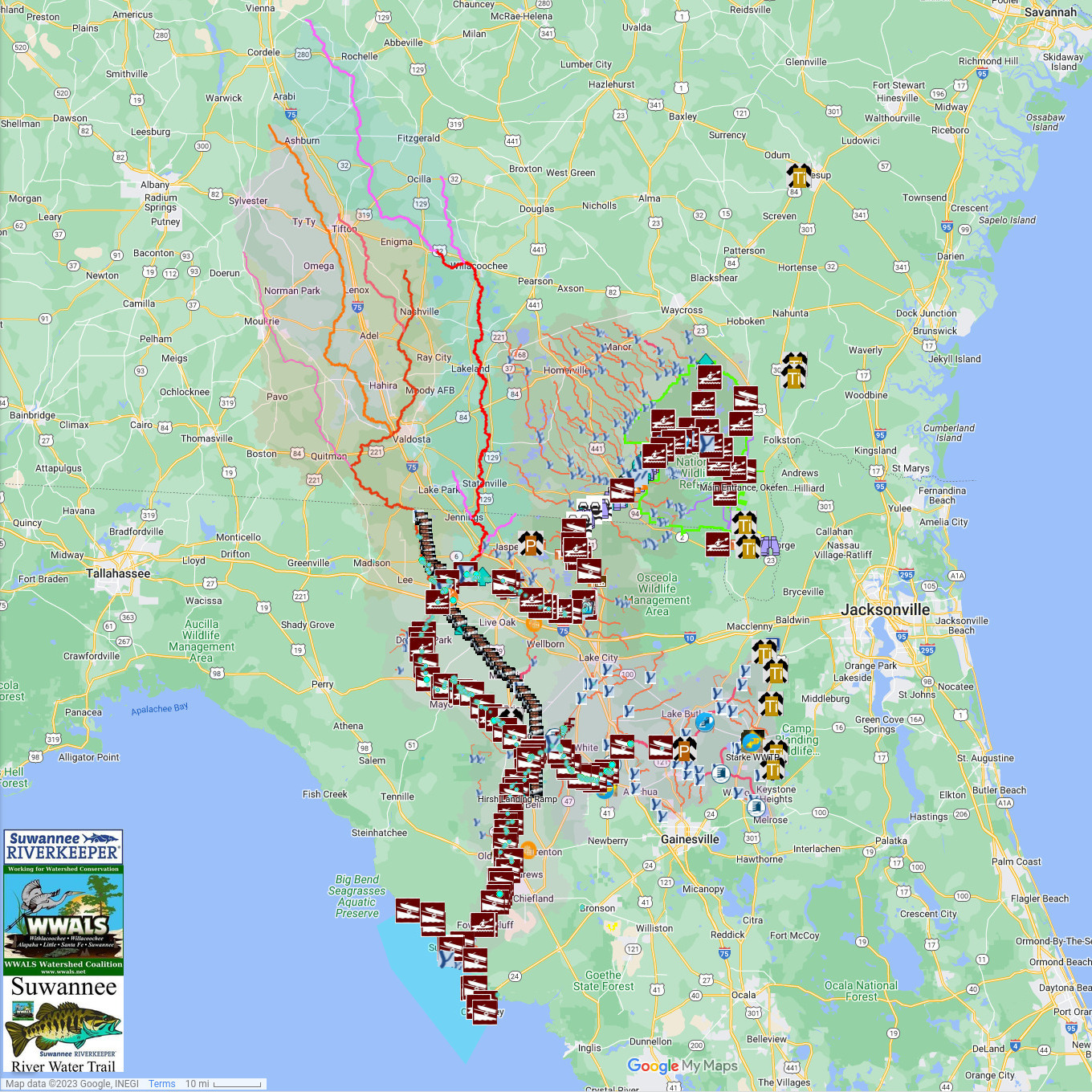 Context, Suwannee River Water Trail