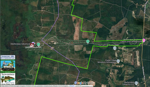 [Map: the Farm at Okefenokee --SRWT 2025-06-07]