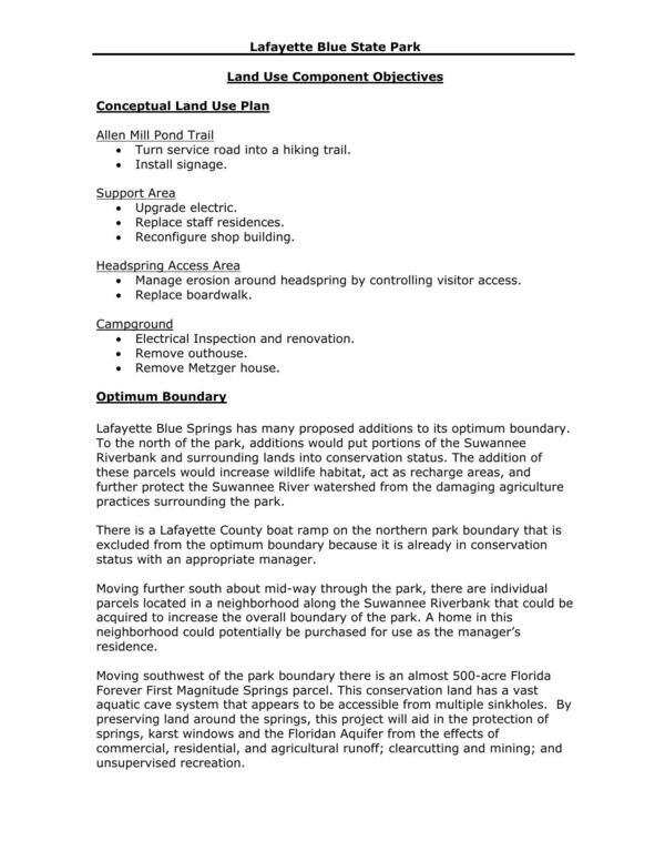 Lafayette Blue Executive Summary Page 3