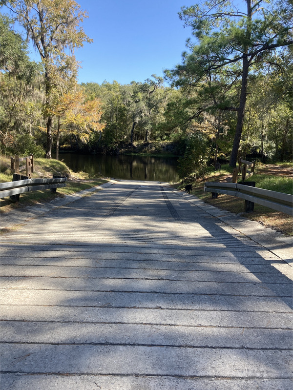 [US 27 Ramp, Santa Fe River @ US 27 2023-11-02]