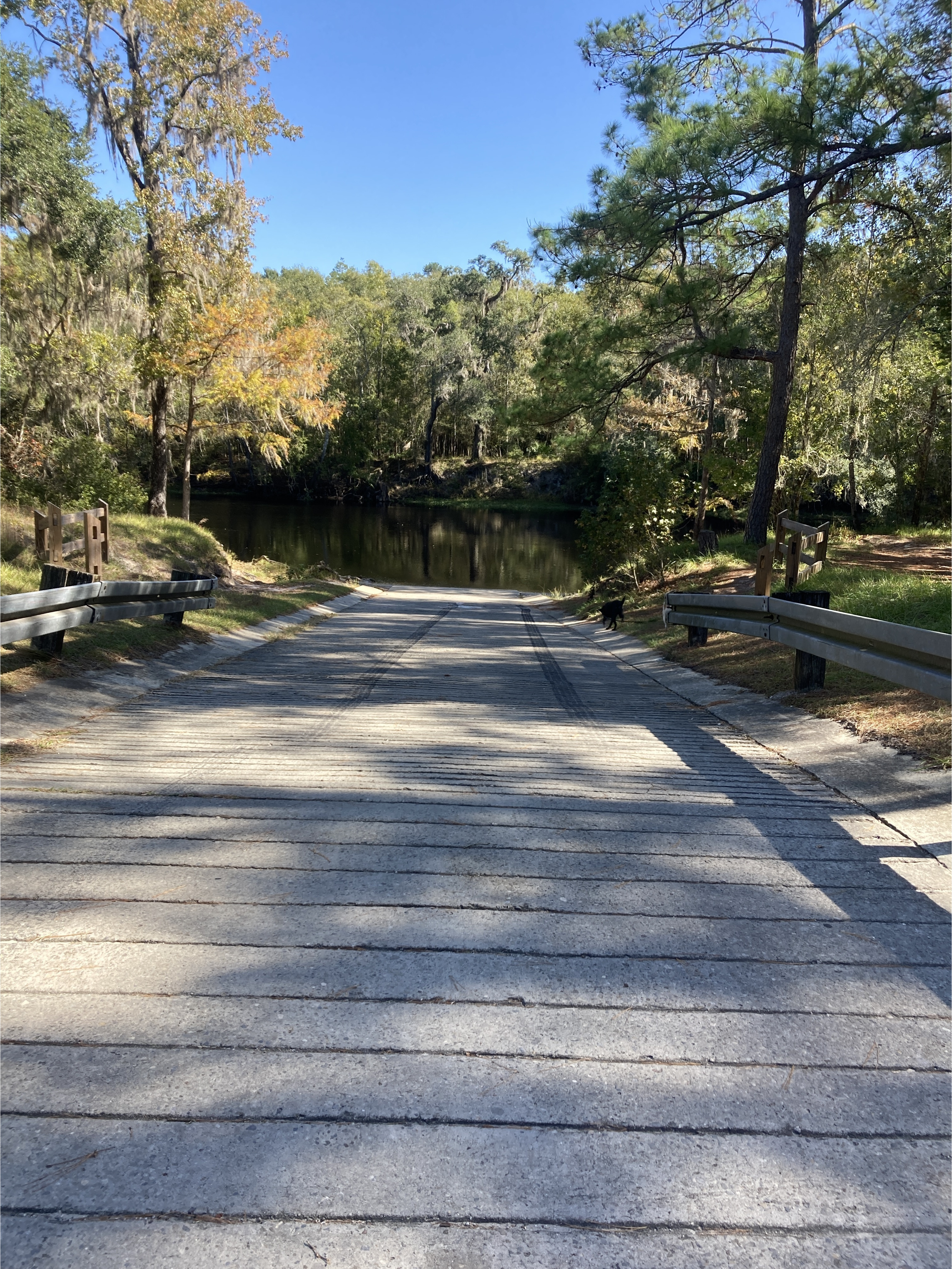 US 27 Ramp, Santa Fe River @ US 27 2023-11-02