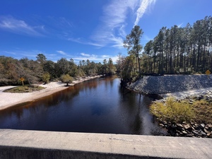 [Lakeland Boat Ramp downstream, Alapaha River @ US 82 2023-11-02]