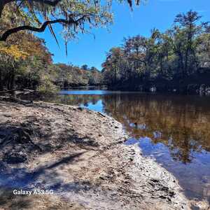 [Knights Ferry Boat Ramp downstream, Withlacoochee River @ Knights Ferry Road 2023-11-02]