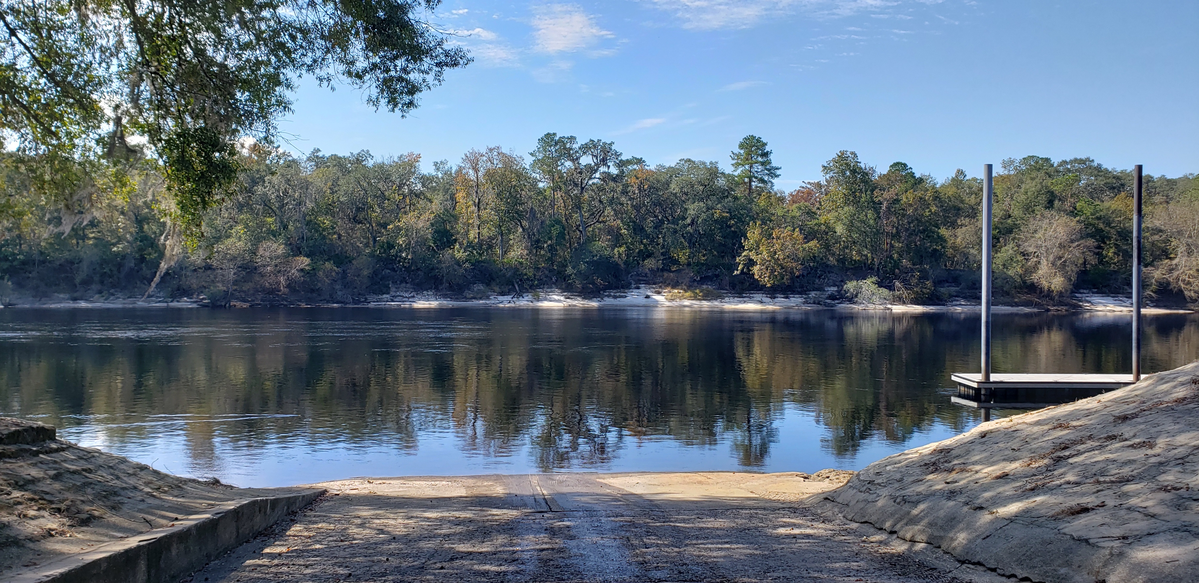 Ivey Memorial Park Ramp, Suwannee River @ US 27 2023-11-09