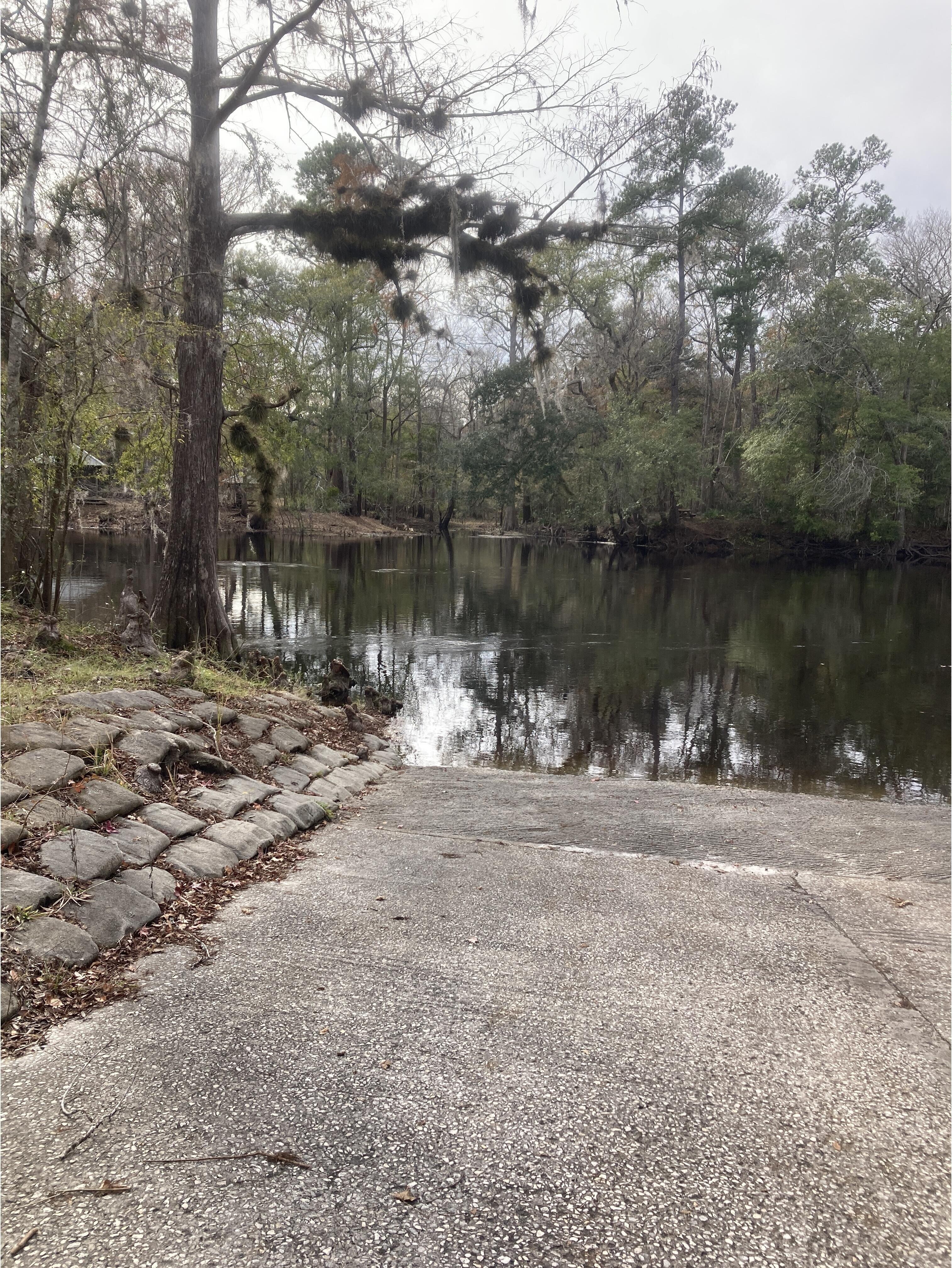 Hollingsworth Bluff Ramp, Santa Fe River @ CR 138 2023-12-20