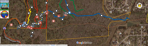 Spill, Three Mile Branch, Withlacoochee River in WLRWT