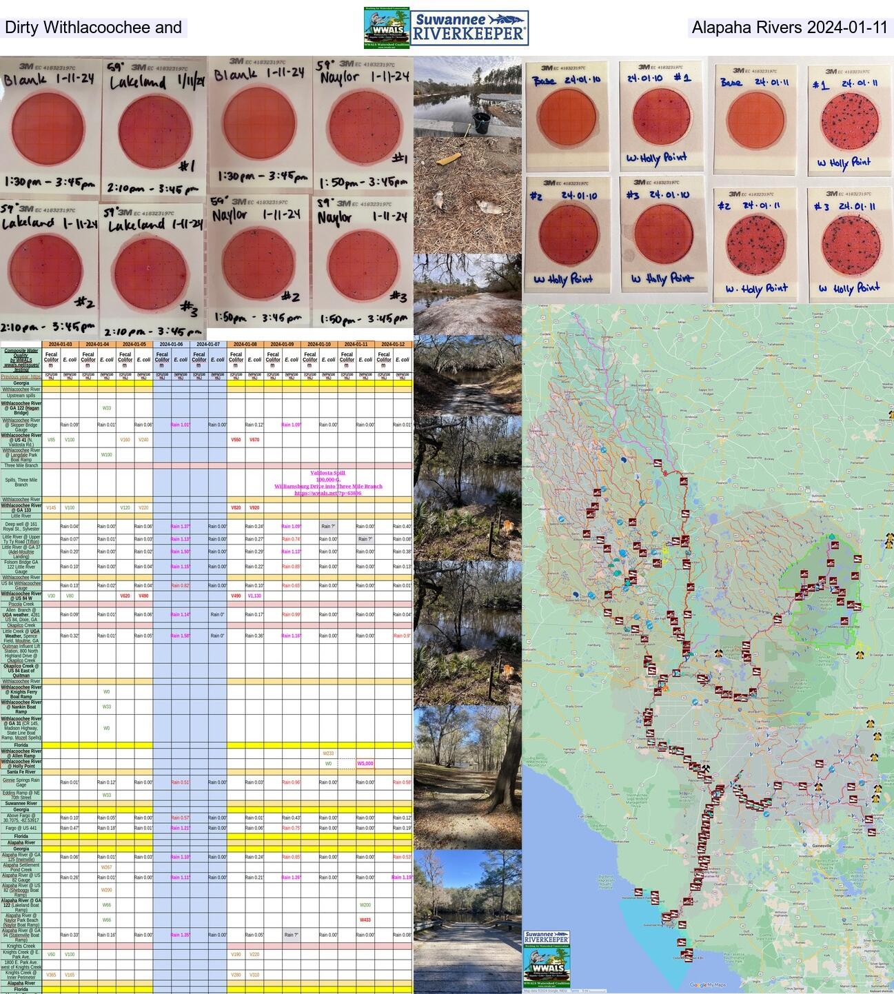 Chart, Rivers, Map 2024-01-11