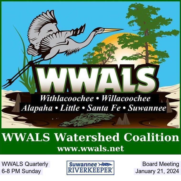 IG: WWALS Board Meeting, 6-8 PM, Sunday, January 21, 2024