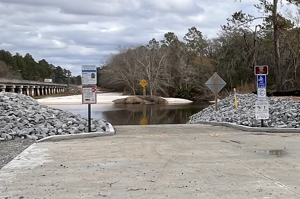 Lakeland Boat Ramp, Alapaha River @ GA 122 2024-01-25