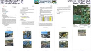 [More about Spill 2024-01-31, Chemours Trail Ridge South, TiO2 mine SE of Starke, FL, Santa Fe River Basin]