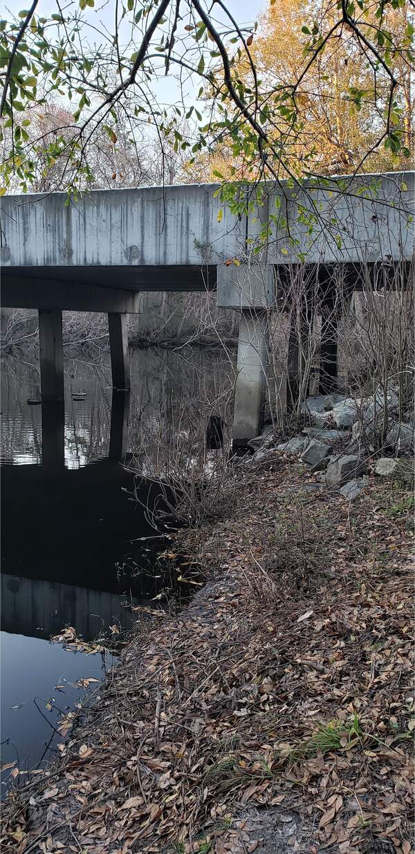 Abutment, Vann Road, Mud Swamp Creek 2024-01-31