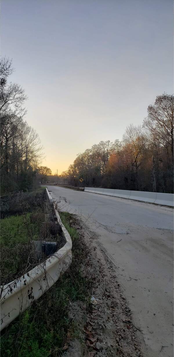 Road, Vann Road, Mud Swamp Creek 2024-01-31