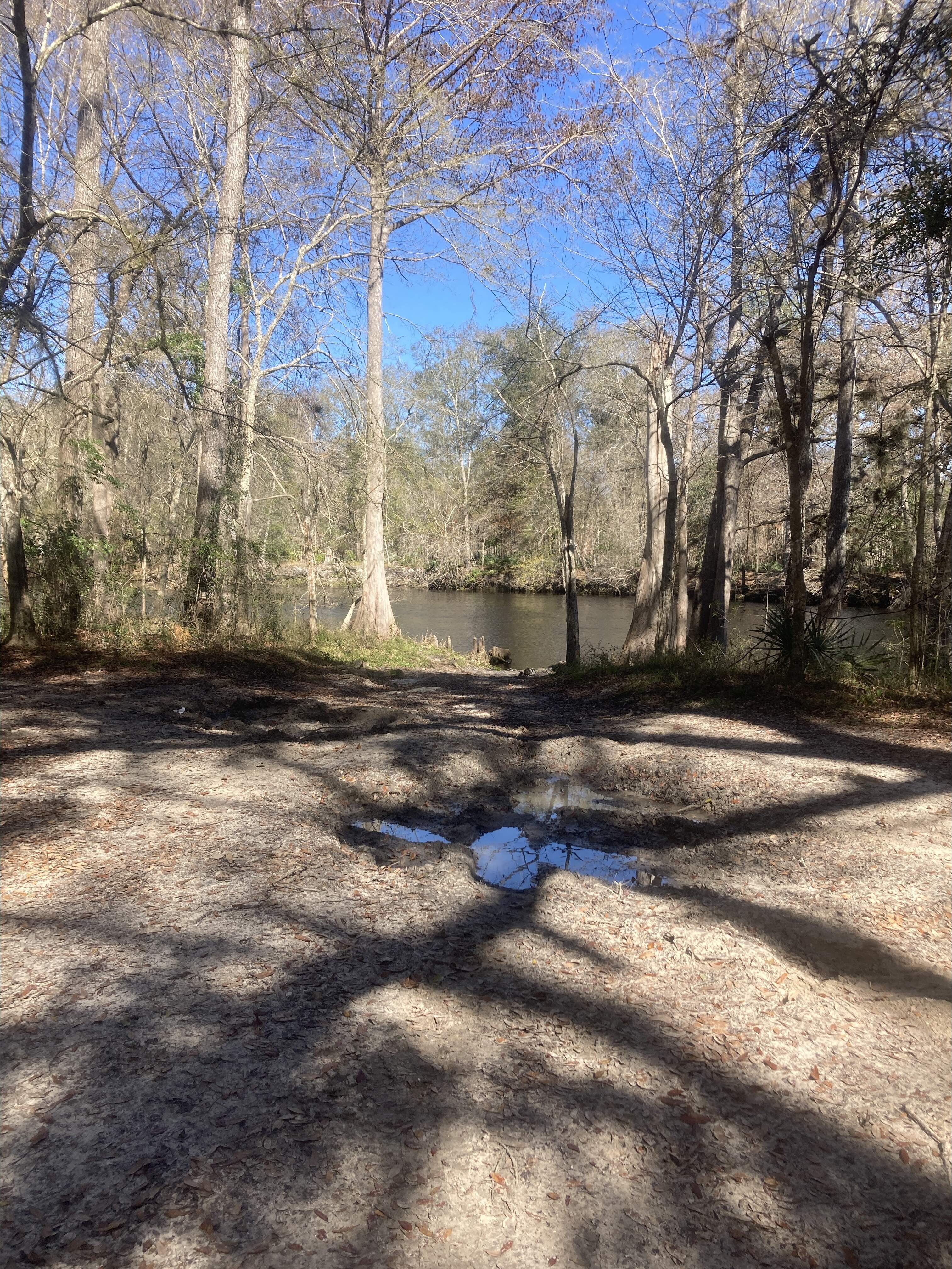 Eddins Ramp, Santa Fe River @ NE 70th Street 2024-01-31