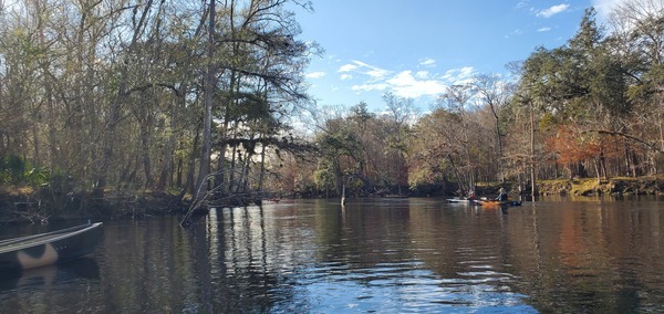 WKFL rounding the last bend, 15:50:37, 29.8652180, -82.7374598