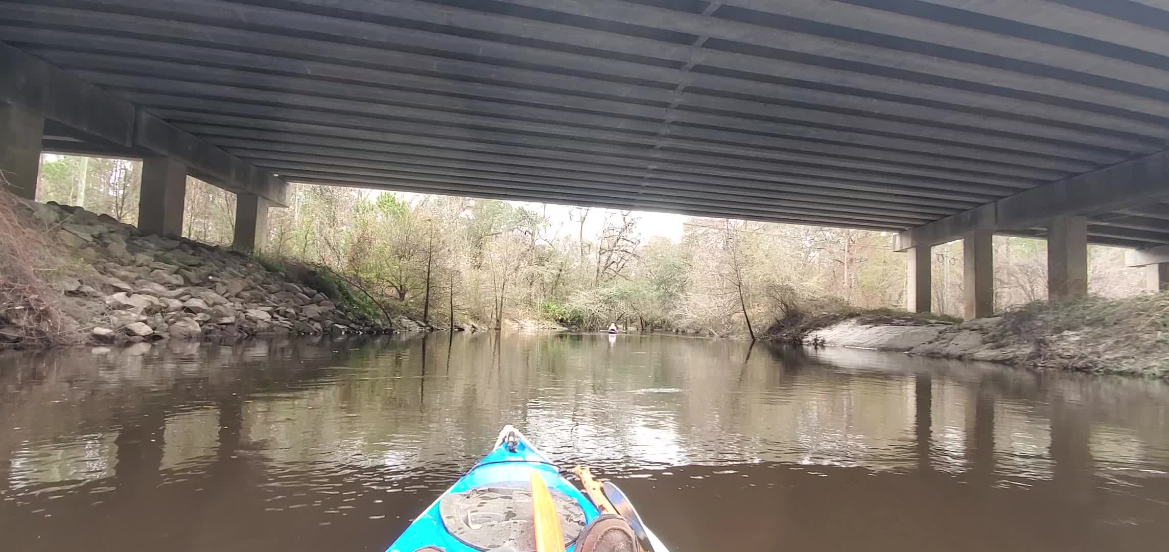 Movie: Not easy to take out under GA 133 Bridge, 30.850, -83.3397 (46M)