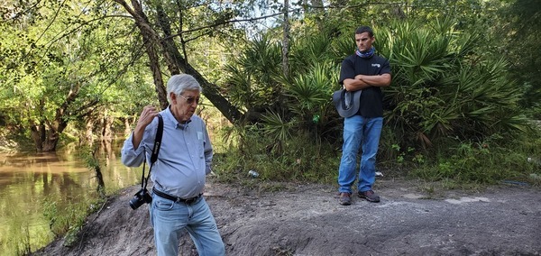 [Tom Baird at the Little River Confluence 2020-08-27]