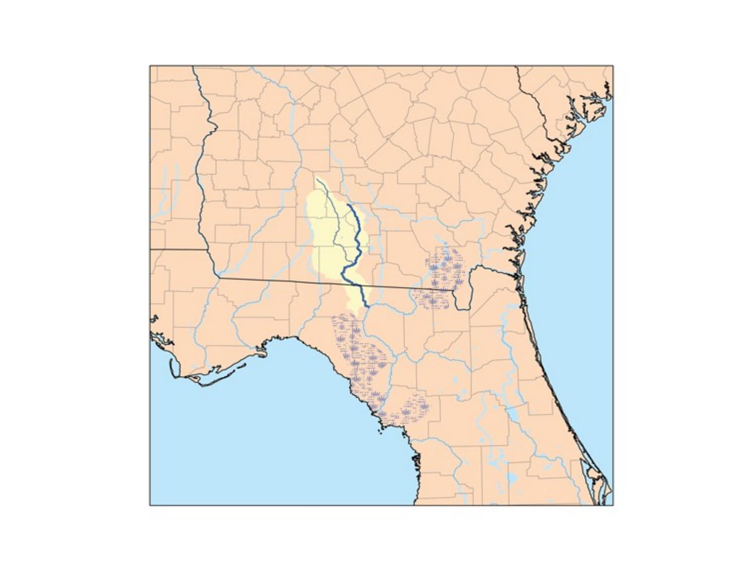 Location Map: Withlacoochee River