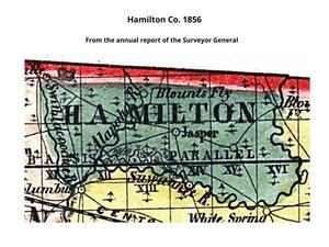 [Historical Map: Hamilton County 1856]